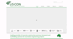 Desktop Screenshot of lis-con.com.au